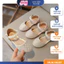 Giày Công Chúa Cho Bé Gái Mẫu Mới – Giày Đính Ngọc Sang Trọng Màu Kem/Hồng Pastel Cho Bé 2-10 Tuổi TH Kids