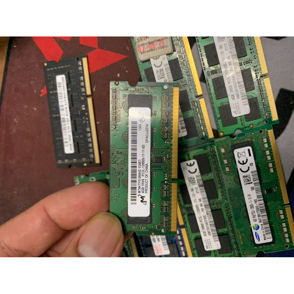 [Bảo Hành 5 Năm] Ram Laptop DDR3 DDR3L 4GB 8GB Bus 1600/1333 Samsung Hynix Zin Tháo Máy | BigBuy360 - bigbuy360.vn