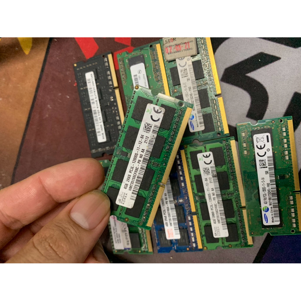 [Bảo Hành 5 Năm] Ram Laptop DDR3 DDR3L 4GB 8GB Bus 1600/1333 Samsung Hynix Zin Tháo Máy | BigBuy360 - bigbuy360.vn