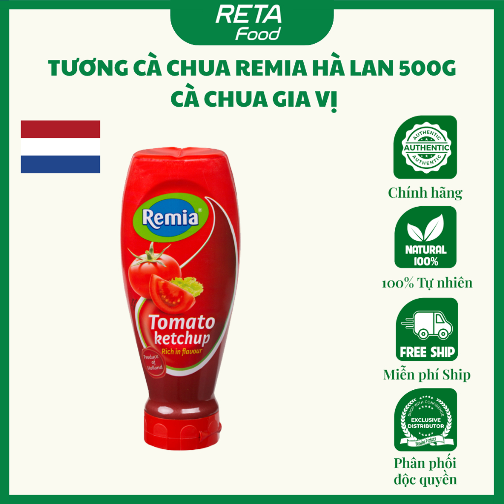 Tương Cà Chua/Tomato Ketchup Remia 500ml