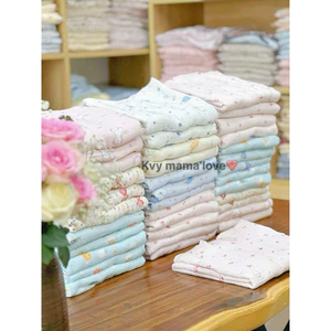 khăn tắm muslin 4 lớp cao cấp cho bé trai, bé gái