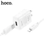 Bộ sạc HOCO C134 12W kèm cáp USB 1m – Củ sạc ổn định, dùng cho điện thoại Android & cổng 8 chân
