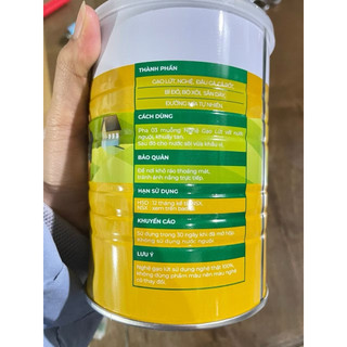 Bột Nghệ Gạo Lứt Thuần Chay 420g – Ngũ Cốc Dinh Dưỡng, Thanh Lọc Cơ Thể, Tốt Dạ Dày, Đẹp Da