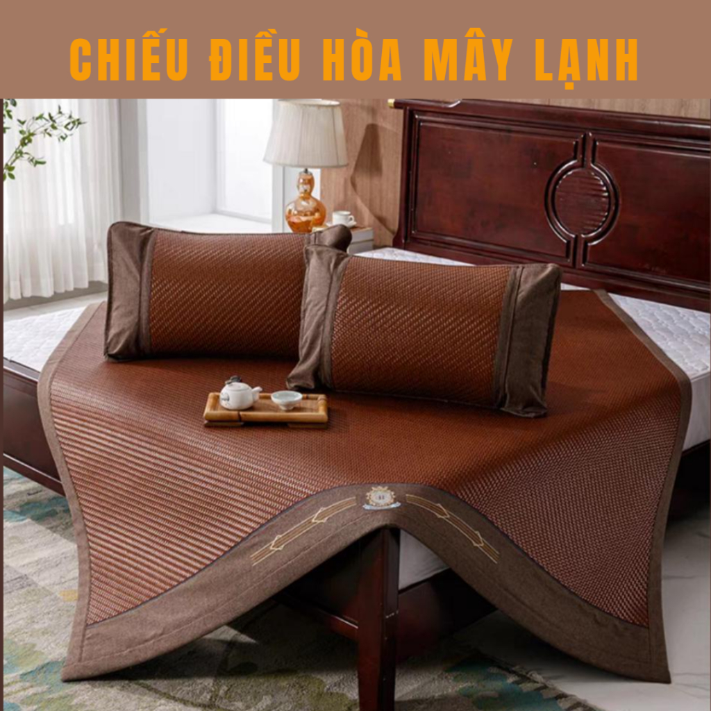 Chiếu Điều Hoà mây lạnh 2 lớp Cao Cấp Chiếu Có Chun Cài Góc