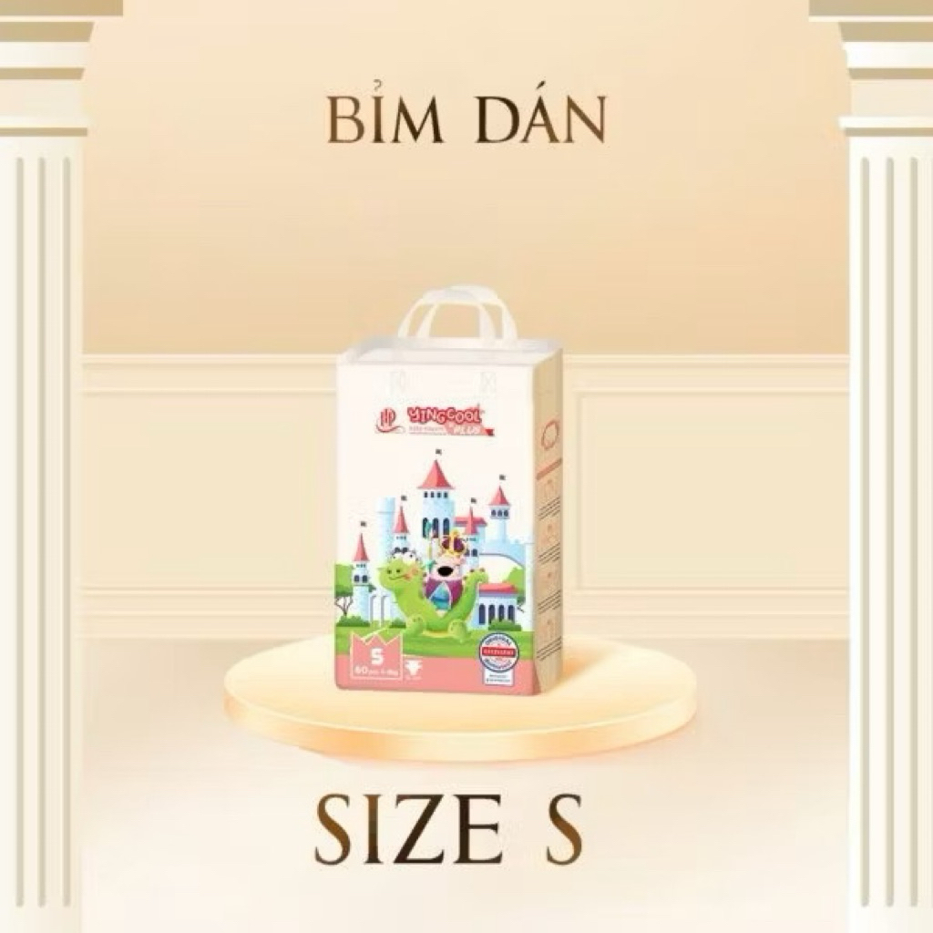 Tã Bỉm Yingcool Plus Dán/Quần Phiên Bản Cao Cấp Mỏng Nhẹ, Siêu Thấm, An Toàn Cho Da, Đủ Size Cho Bé