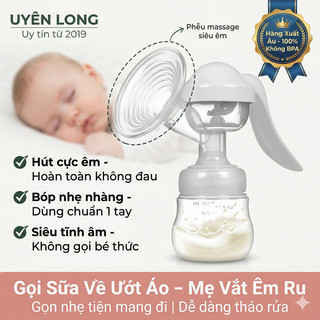 Máy Hút Sữa Cầm Tay ZIMEITU – Hút Êm, Không Đau, Dễ Dùng 1 Tay, Không Ồn (Xuất Âu)
