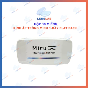 Hộp 30 miếng - Lens Miru 1 Day Flat Pack