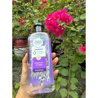 Combo Dầu Gội, Dầu Xả Thiên Nhiên Herbal Essences Giảm Gãy Rụng Với Hương thảo & Thảo mộc 400ml