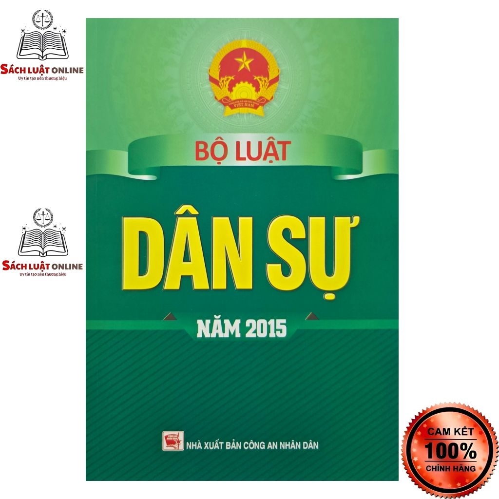 Sách - Bộ luật dân sự năm 2015 (CA)