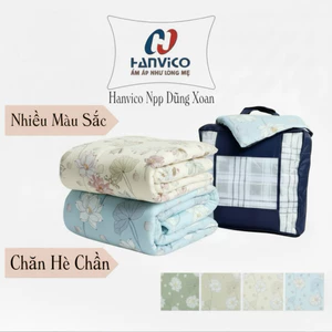 Chăn Hè chần ,Chăn xuân thu Hanvico Cotton & Tencel , màu sắc trang nhã