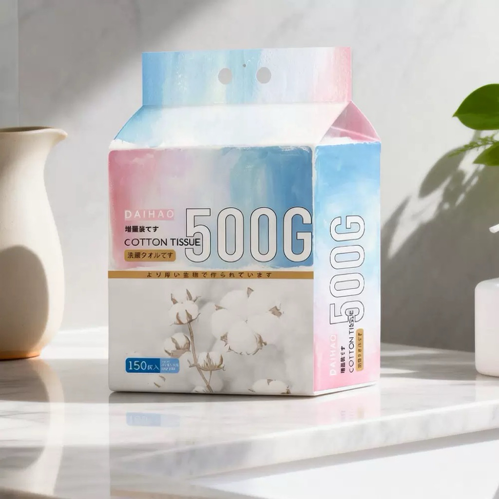 KHĂN COTTON GEKLIN 500G – MỀM MẠI, AN TOÀN CHO DA