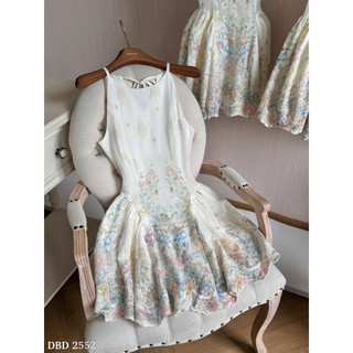 Váy Thô Hoa Xoè Bồng Chuẩn Linh Hoàng