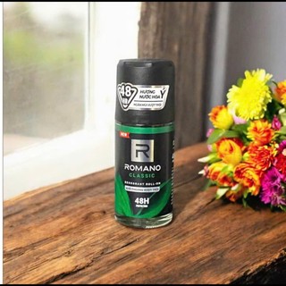 Lăn khử mùi Romano Classic 50ml ( Xanh Lá/Đỏ )