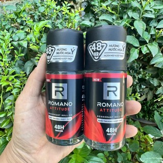 Lăn khử mùi Romano Classic 50ml ( Xanh Lá/Đỏ )