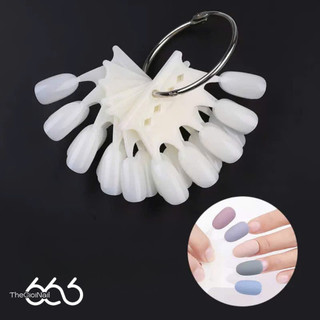 Bảng Mẫu Móng Nail | Set Trưng Bày Màu Sơn Móng | Nhựa Dẻo Cao Cấp | Dễ Sử Dụng | Hiển Thị Màu Sắc Chân Thực | Gắn Vòng