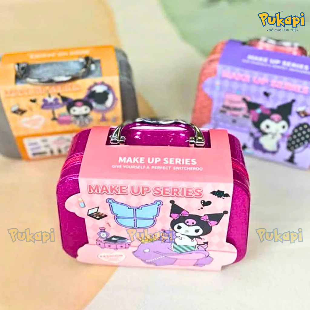 Bộ Đồ Chơi Vali Trang Điểm Cho Bé Gái Màu Hồng Dễ Thương Trang Điểm Làm Nail Cho Bé - Đồ Chơi Cho Bé PUKAPI