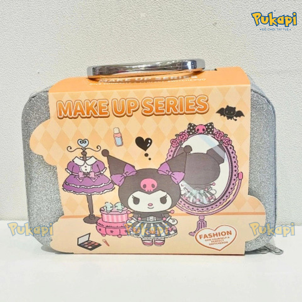 Bộ Đồ Chơi Vali Trang Điểm Cho Bé Gái Màu Hồng Dễ Thương Trang Điểm Làm Nail Cho Bé - Đồ Chơi Cho Bé PUKAPI