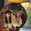 Gương Selfie Mini Góc Rộng 360 Độ, Gương Lồi Chụp Ảnh Ghi Lại Hành Trình Du Lịch Cầm Tay Nhỏ Gọn