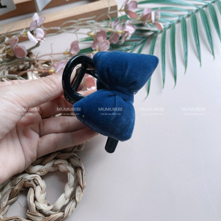 Kẹp gấp tóc nơ nhồi bông kẹp 8cm