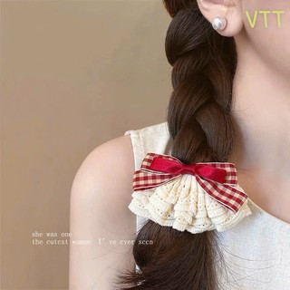 Set dây cột tóc và kẹp tóc quả cherry đỏ xinh xắn ngọt ngào