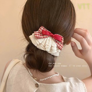 Set dây cột tóc và kẹp tóc quả cherry đỏ xinh xắn ngọt ngào