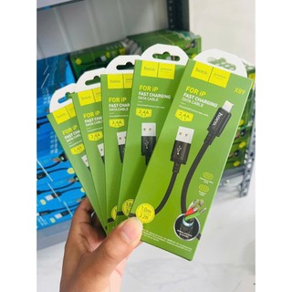 [SIÊU RẺ] HOCO X89 USB to IP dùng cho ip6/7/8/X/11/... hỗ trợ truyền dữ liệu, dây dù siêu bền , dài 1m... phukienmk10