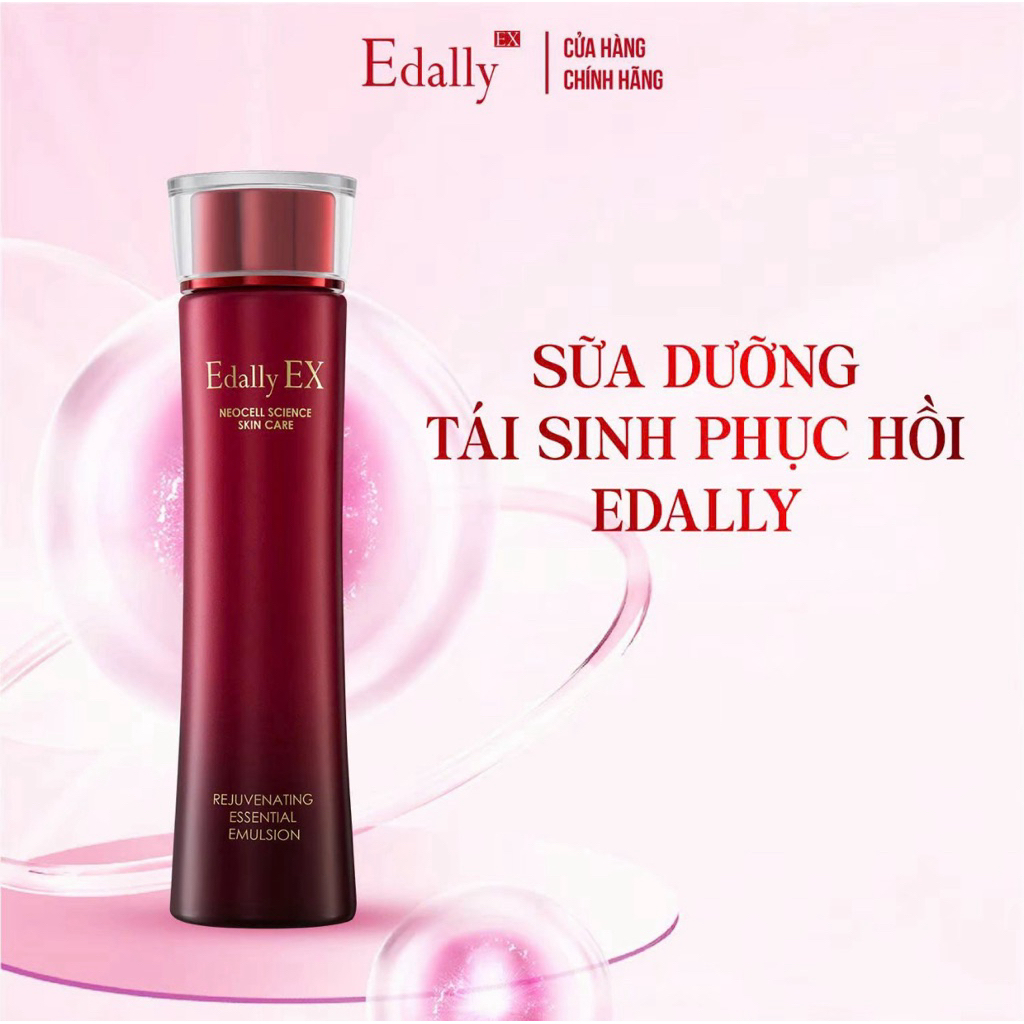 Sữa dưỡng tái sinh phục hồi EDALLY EX REJUVENATING ESSENTIAL EMULSION cấp ẩm chống lão hóa da 150ml