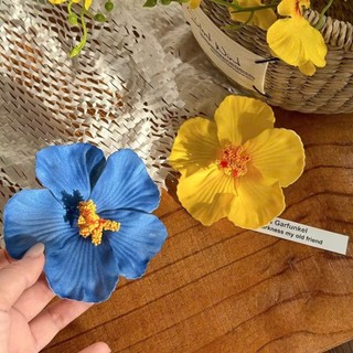 Kẹp tóc hoa Hibiscus thời trang đi biển vibe mùa hè cho bạn gái