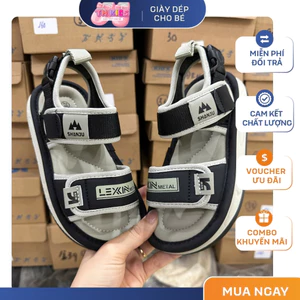 Dép Sandal Bé Trai Bé Gái Quai Ngang Đơn Giản Đi Học, Năng Động, Khỏe Khoắn Tự Tin Cho Bé TH Kids