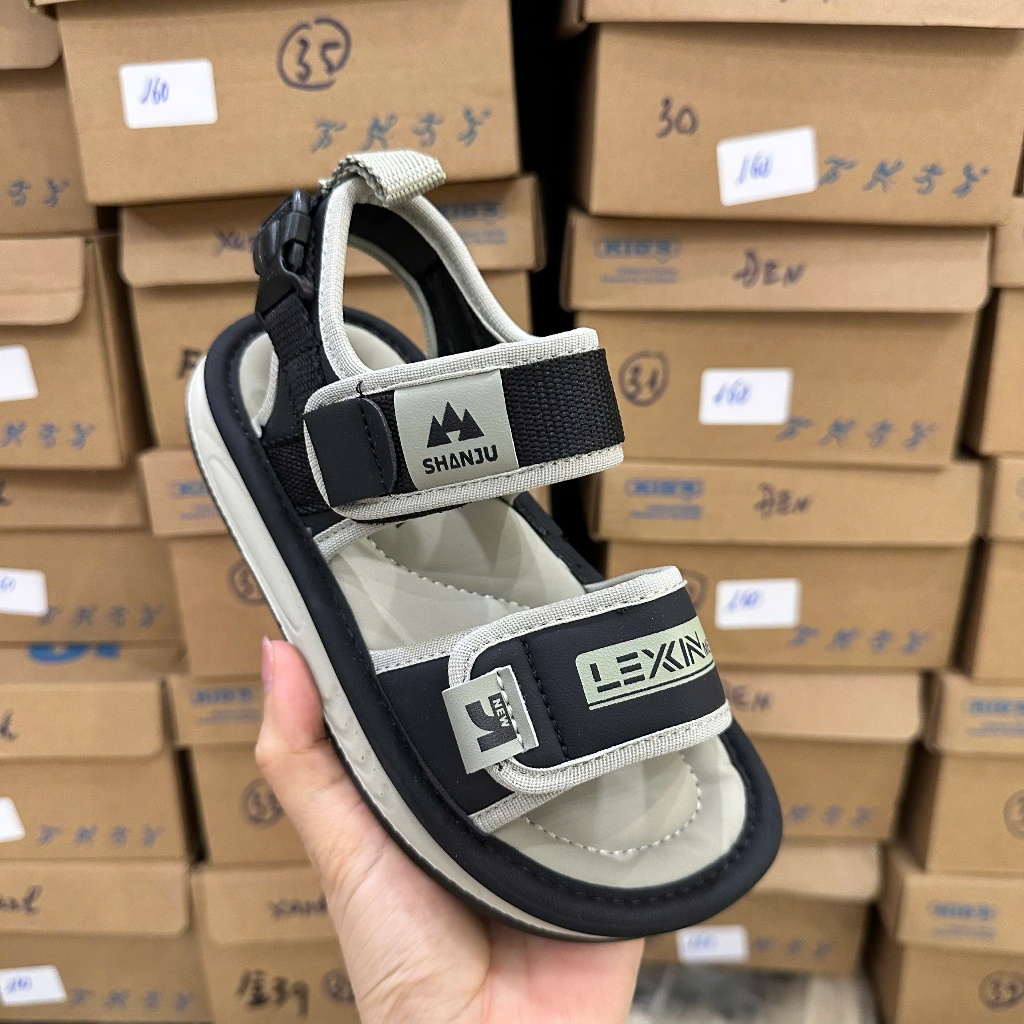 [M118] Dép Sandal Bé Trai Bé Gái Quai Ngang Đơn Giản Đi Học, Năng Động, Khỏe Khoắn Tự Tin Cho Bé TH Kids