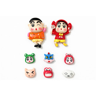 Set charm Shin cậu bé bút chì - Shin đổi mặt siêu cưng- Set charm gắn dép hottrend