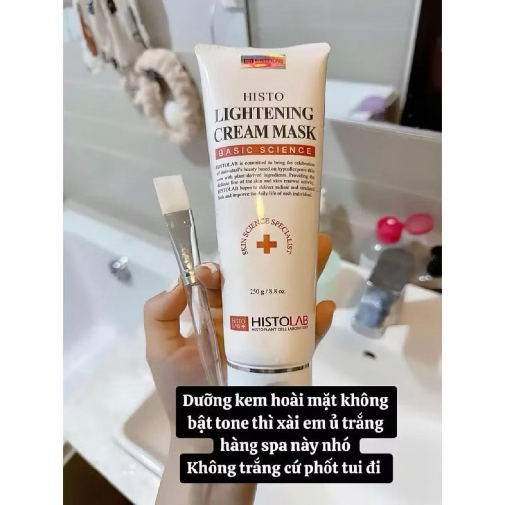 Mặt nạ ủ trắng Histolab Lightneing Cream Mask 250G - hạn 2028 Hàn Quốc IS36