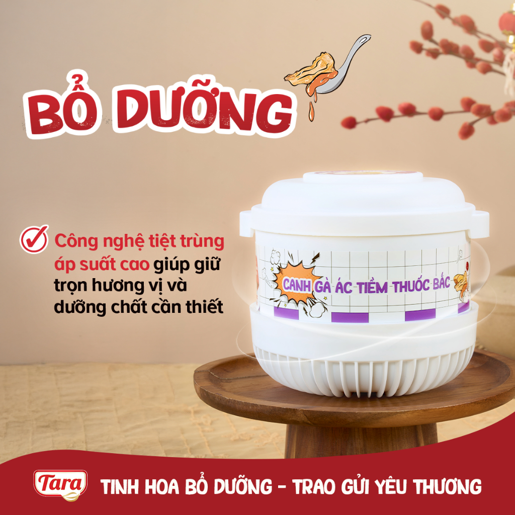 [NEW] Canh Gà Ác Tiềm Thuốc Bắc I TARA