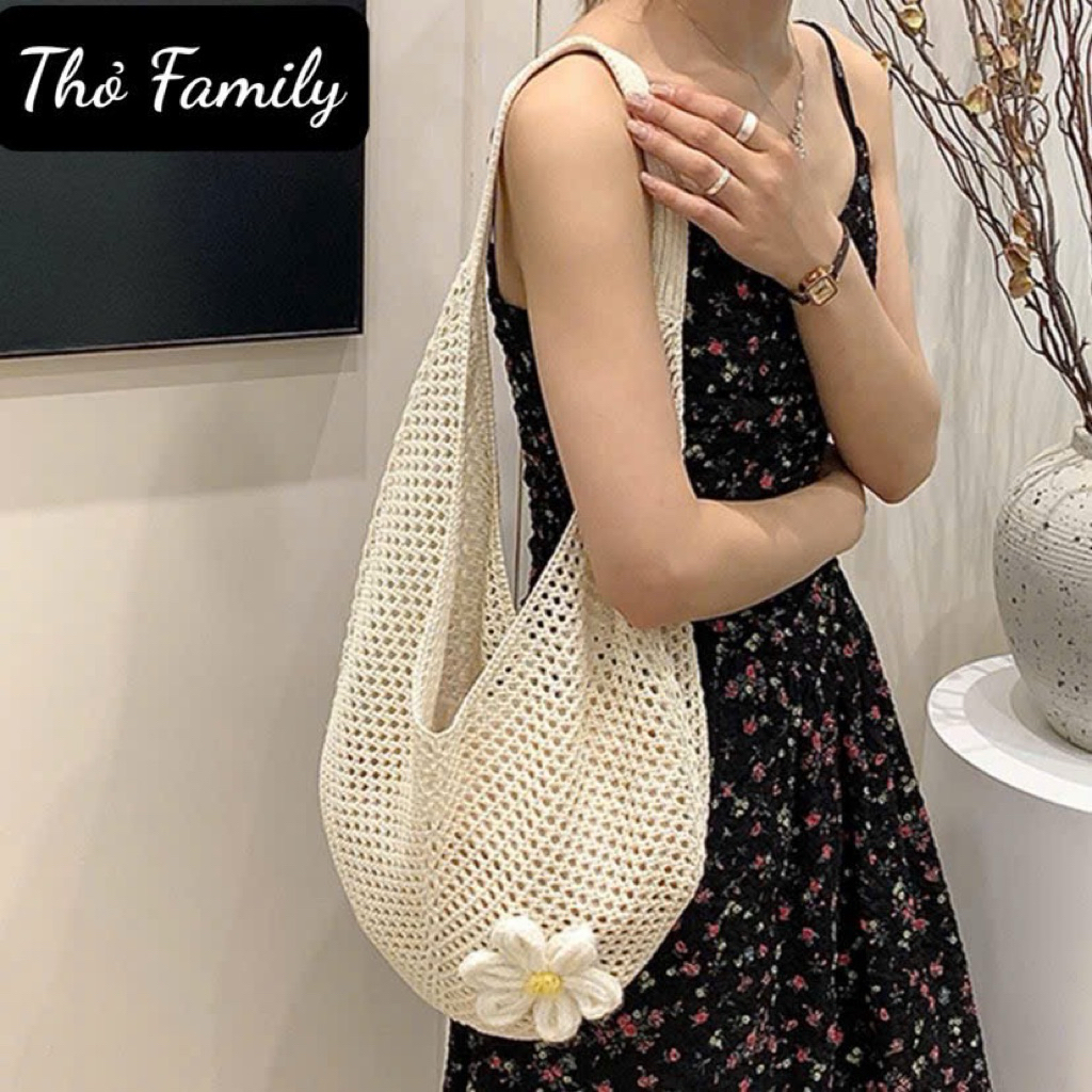 Túi len vintage – nhẹ nhàng, xinh xắn, đeo là mê ngay | Shopee Việt Nam