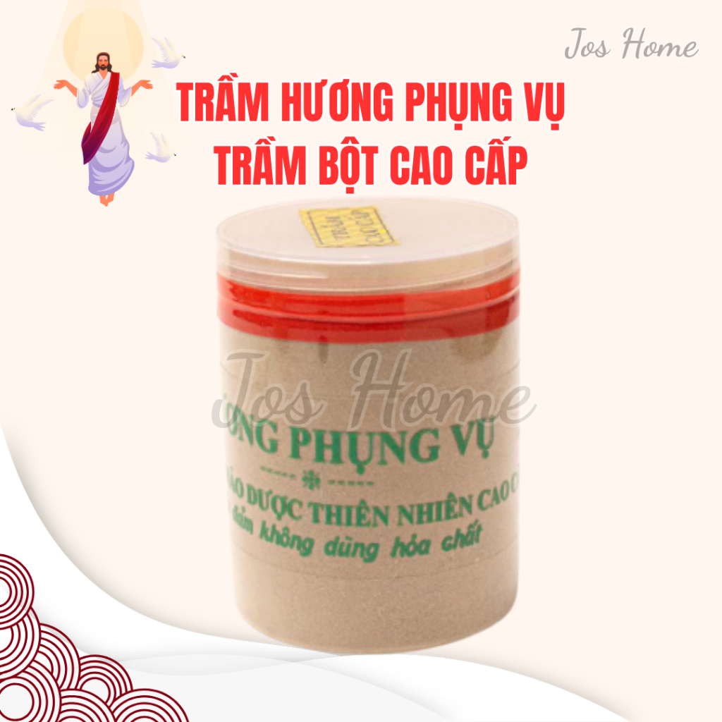 Trầm Bột Phụng Vụ Cao Cấp Hương Thơm Nhẹ Nhàng