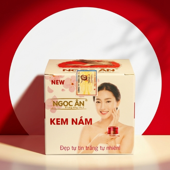 Kem Ngọc Ân (Trắng-Đỏ) Ngọc Trai Collagen - Ngừa Nám Sạm, Khóa Ẩm Bảo Vệ Da