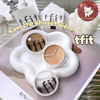 [TFIT] Kem Che Khuyết Điểm TFIT 3 Ô, Cover Up Pro Concealer, 15g