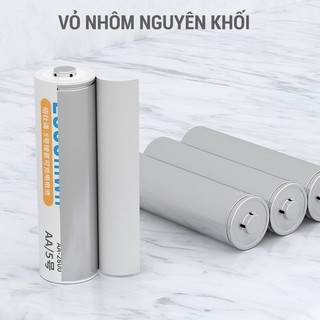 Vỉ 2 pin sạc AA Beston 2800mWh loại Ni-MH (Trắng)