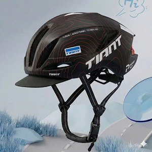NÓN XE ĐẠP THỂ THAO TIANT D03 - ĐEN NHÁM - khóa cài chắc chắn cam kết chất lượng TIANT D03