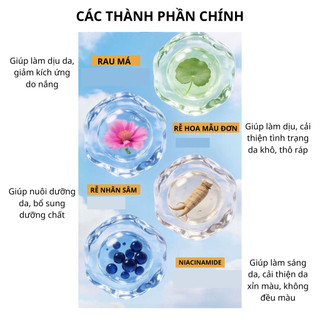 Kem chống nắng cho da mặt chống nắng mạnh, dưỡng ẩm, trắng da, không nhờn rít EMWM 377 SPF50+ PA++++  nâng tone tự nhiên