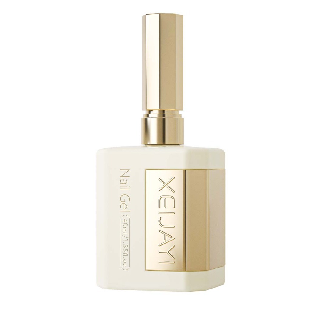 XEIJAYI 40ml - Sơn móng tay dạng gel màu vàng cam, bền màu và phù hợp với mọi tông da.