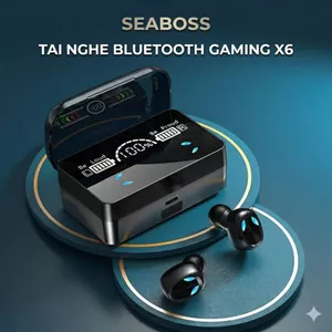 Tai nghe Bluetooth gaming giá rẻ, bass mạnh, pin trâu, độ trễ thấp kết nối nhanh, âm thanh vòm