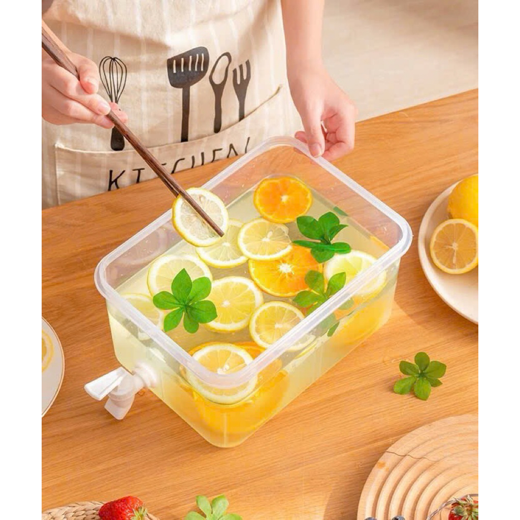🍹 Bình Đựng Nước Tủ Lạnh Có Vòi – Tiện Lợi, Gọn Gàng, Hiện Đại 🍹