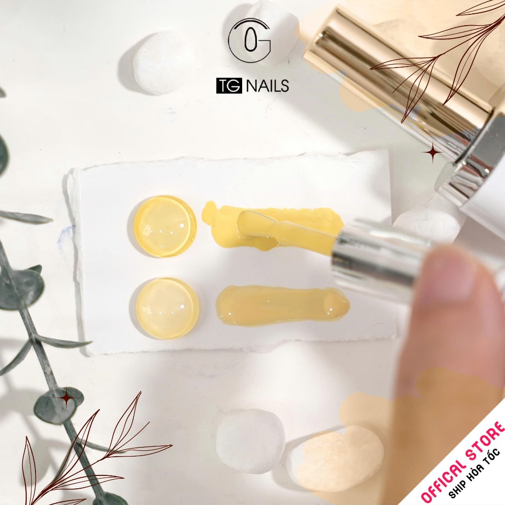 Sơn gel tone vàng thương hiệu TG - sáng da hot trend mùa hè