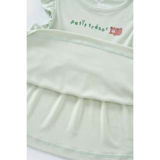 [PRMIUM PETIT] Đầm thun ngắn tay chất liệu petit bé gái Rabity 950.152