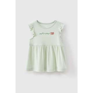 [PRMIUM PETIT] Đầm thun ngắn tay chất liệu petit bé gái Rabity 950.152