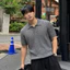 Áo Polo Len Vặn Thừng Dệt Kim 𝐂𝐎𝐎𝐋𝐂𝐑𝐄𝐖 Ngắn Tay Gân Nổi Form Regular Fit Phong Cách Tối Giản Hàn Quốc - ALH06 APN104