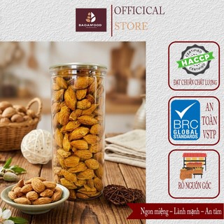 [MÃ GIẢM GIÁ] 500G Hạnh Nhân Rang Bơ Vỏ Mỏng Giòn Tan - Thơm Ngon Bổ Dưỡng nhà BAOANFOOD