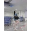 LS_ Set bộ đùi,set 4 món, mặc hè bra phối quần short kèm áo khoác jean ngoài sơ mi có đai nịt