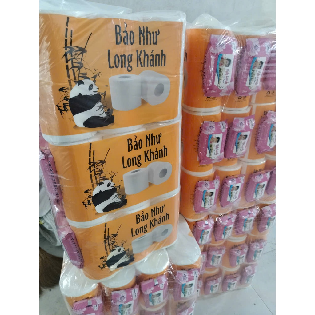 Giấy Vệ Sinh Không Lõi Bảo Như 6 Cuộn 3 Lớp 900g Cty Giấy Thành Công Giá Tốt Giấy Không Mủn